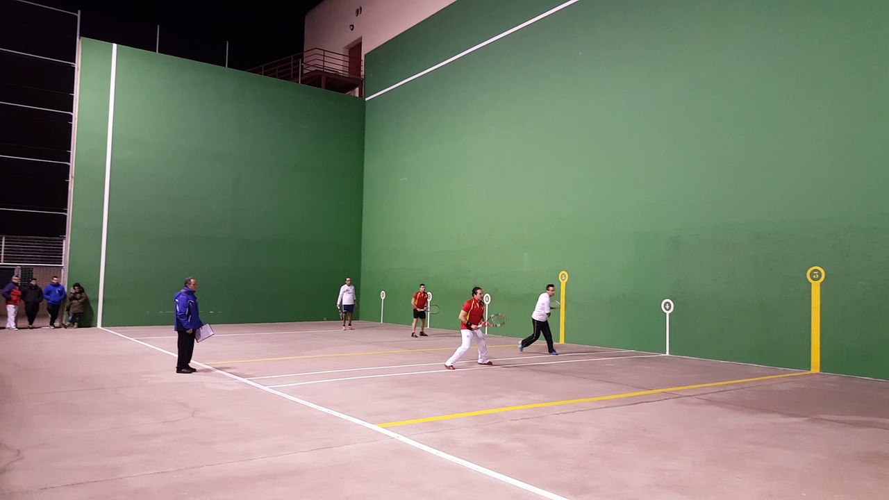 Frontenis honor Rivas vs San Cristobal 3ª partida