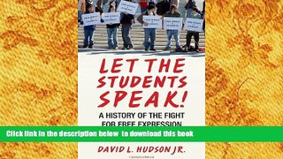Download [PDF]  Let the Students Speak!: A History of the Fight for Free Expression in American