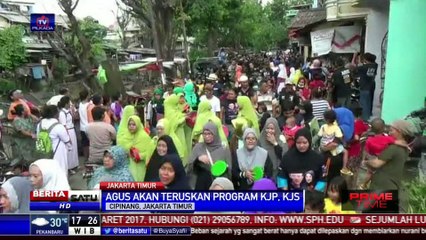 Di Cipinang, Agus Kembali Paparkan Program Dana Rp 1 Miliar Tiap RW