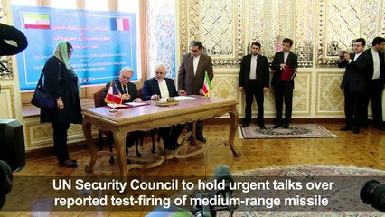 Iran warns US not to 'create new tensions' over missiles