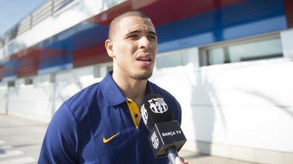 Las declaraciones de Dago Peña y Gerun después de fichar por el Barça B de basket