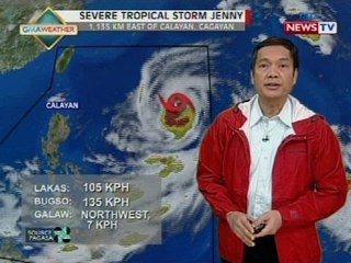 BT: Weather update as of 11:58 a.m. (September 25, 2015)