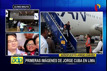 Jorge Cuba llegó al Perú para responder por caso Odebrecht