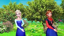 Frozen Elsa Little Miss Muffet Nursery Rhymes Cartoon Nursery Rhyme For Children