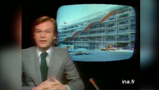 Il y a quarante ans, l'inauguration du «révolutionnaire» Centre Georges-Pompidou