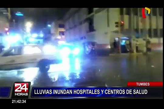 Piura soportó intensas lluvias por más de 10 horas