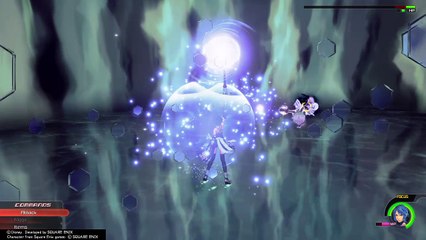 KINGDOM HEARTS HD 2.8 Aqua vs Mirror Third try, perfect run