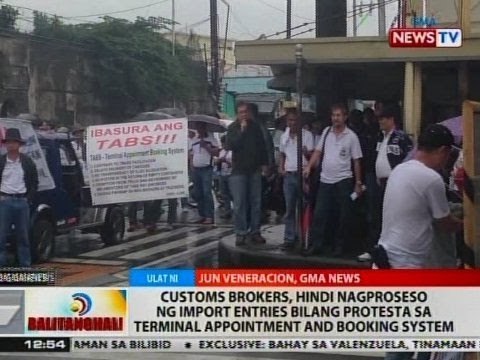 BT: Customs brokers, hindi nagproseso ng import entries bilang protesta sa TABS