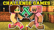 PopularMMOs Minecraft׃ PINK SHEEP VS GAMINGWITHJEN CHALLENGE GAMES - Lucky Block Mod