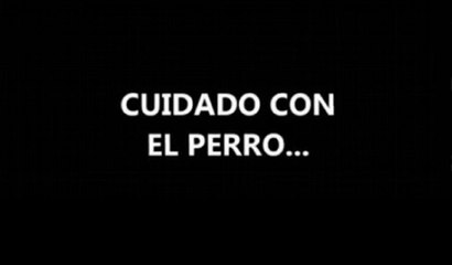Nilo... nuestro guardaespaldas armado HASTA LOS DIENTES!