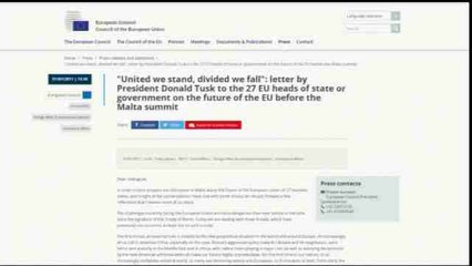 El Presidente del Consejo Europeo califica de "preocupantes" las declaraciones de Trump