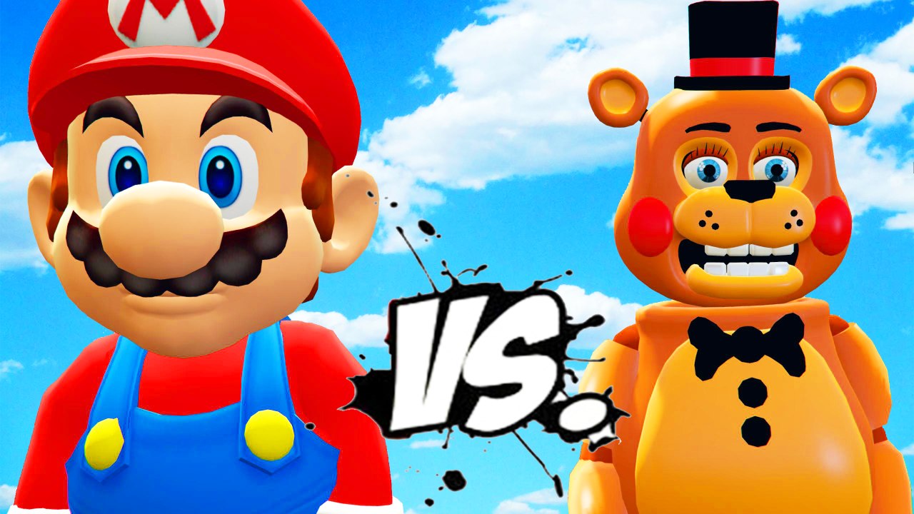 MARIO VS TOY FREDDY - GREAT BATTLE
