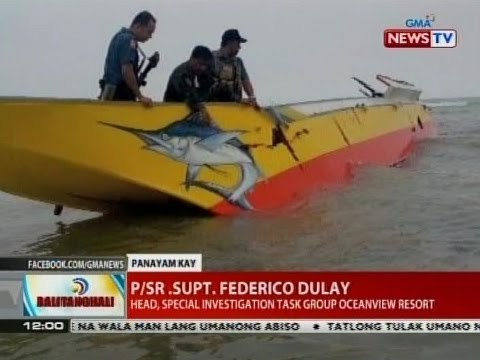 Panayam kay P/Sr. Supt. Federico Dulay, Head, Special Investigation Task Group Oceanview Resort