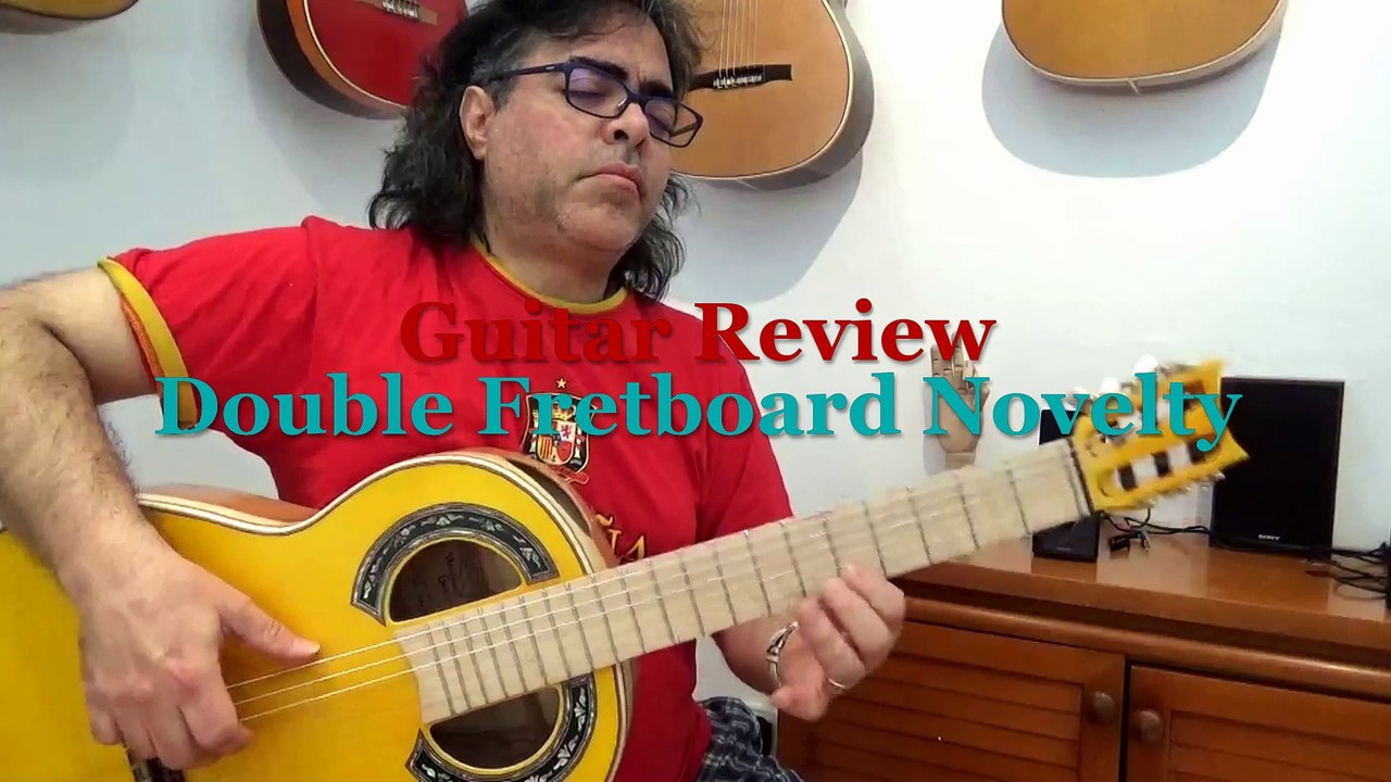 Double Fret-board Novelty 2017/Unique Maple + Play-ability / New Generation Andalusian Guitars Spain