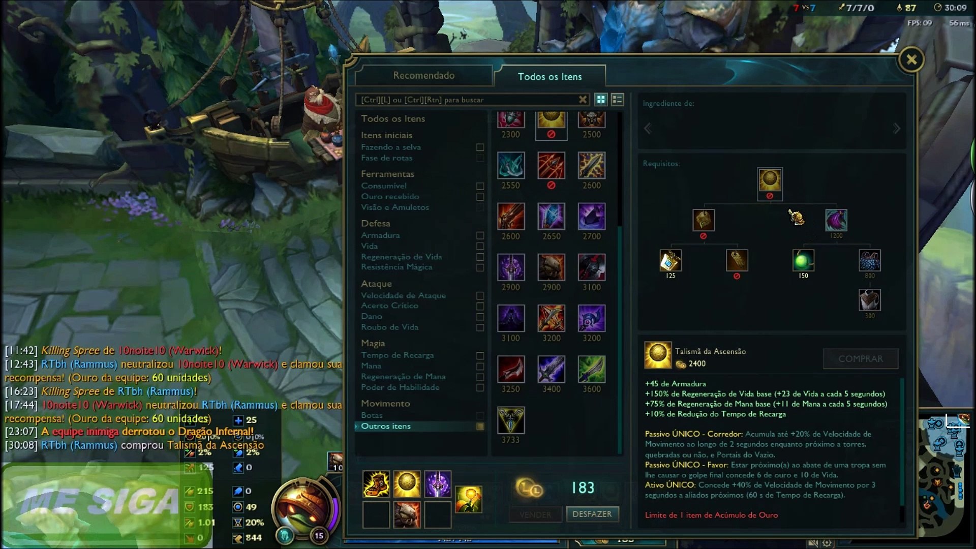 ⁣(Rammus Vs Warwick)Move Speed Test-League Of Legends