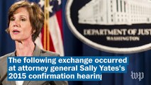 Watch Jeff Sessions grill Sally Yates on opposing the president