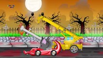 Good vs Evil | Crane Kids Videos | Constructions Vehicles | Scary Monster Trucks For Children