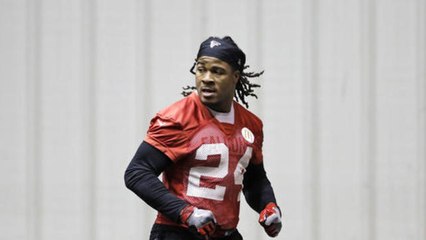 Is Devonta Freeman more worried about contract or Super Bowl?