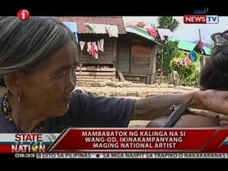 SONA: Mambabatok ng Kalinga na si Wang-Od, ikinakampanyang maging national artist
