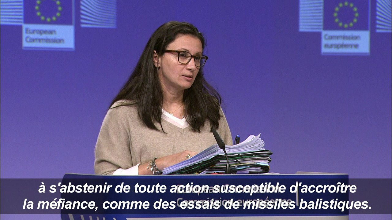 Missile: l'UE demande à l'Iran de "ne pas accroître la méfiance"