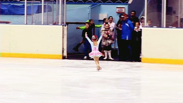 3yearold Russian figure skating star