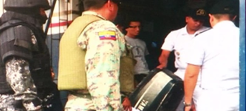 Un operativo en la provincia de Manabí dejó varios motores decomisados