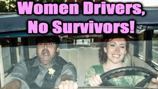 WOMEN DRIVERS, No Survivors! CRAZY WOMEN DRIVING FAILS COMPILATION