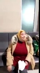 خطير شوف آشنو وقع في مطار كازا