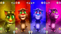 Talking Tom Cat and Talking Pocoyo Colors Reaction Compilation