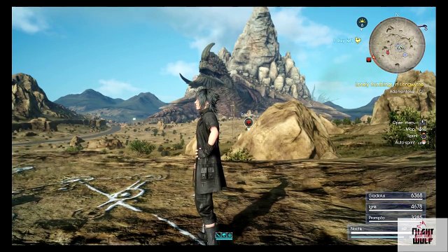 Final Fantasy XV - Lonely Rumblings In Longwythe (Defeating The Adamantoise) Clip