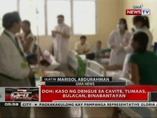 QRT: DOH: Kaso ng dengue sa Cavite, tumaas, Bulacan, binabantayan