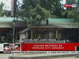 QRT: Italian national sa Dipolog City, dinukot