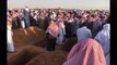 مؤثر الشيخ سلمان العوده من المقبرة يودع زوجته وإبنه رحمهم الله في مشهد حزين