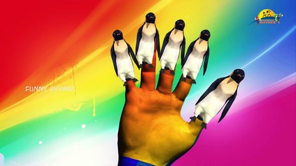pinguin Finger Family Nursery Children 3d English Rhymes | Animated kids songs