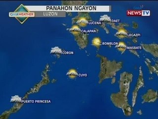 BT: Weather update as of 12:30 p.m. (October 11, 2015)
