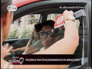 Nota de Manuela Camacho - Polemica por estacionamientos en Miraflores