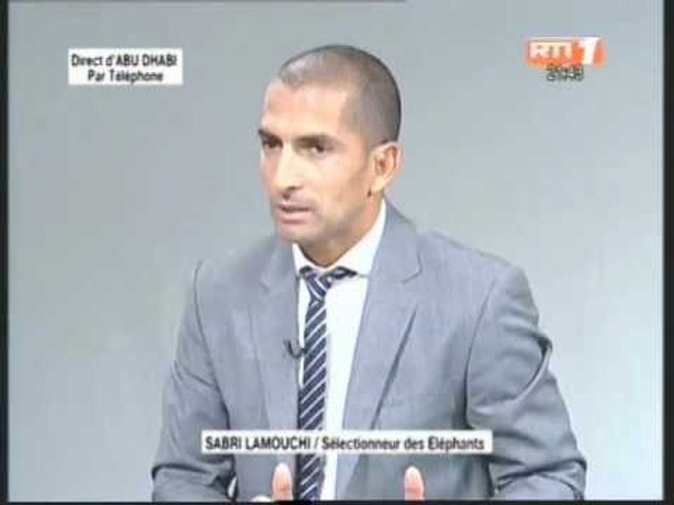 Football/Côte d'Ivoire-Egypte: Le sélectionneur Sabri Lamouchi fait le point après la victoire