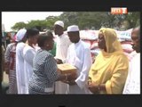 La première dame solidaire des familles des victimes du drame de la bousculade du nouvel an