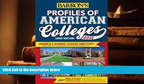 Read Online Profiles of American Colleges 2016 (Barron s Profiles of American Colleges) Barron s