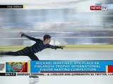 BP: Michael Martinez, 9th place sa Finlandia Trophy International figure skating competition