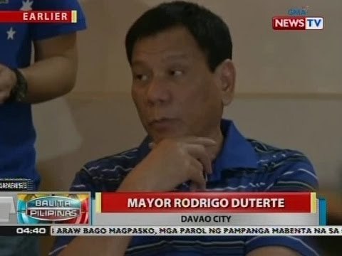 BP: Mayor Rodrigo Duterte, muling iginiit na hindi siya tatakbong presidente