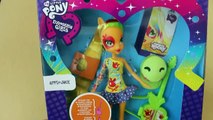 My Little Pony Equestria Girls Rainbow Rocks Doll APPLEJACK unboxing