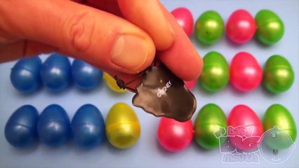 Learn Patterns with Surprise Eggs! Opening Surprise Eggs filled with Toys! Lesson 5