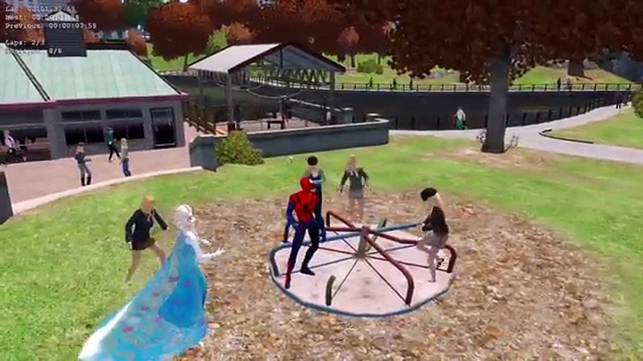 Comptines Bébé - Dessin animé francais Motos colorées et Spiderman Mcqueen Cars| Colors fo