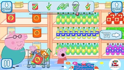 Descargar video: Peppa Pig Shopping | Peppa Pig Games | Peppa Pig Shopping Gameplay | Best Peppa app demo for kids