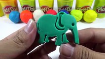 Play Dough and Learn Color with Animal Molds Fun and Creative for Kids