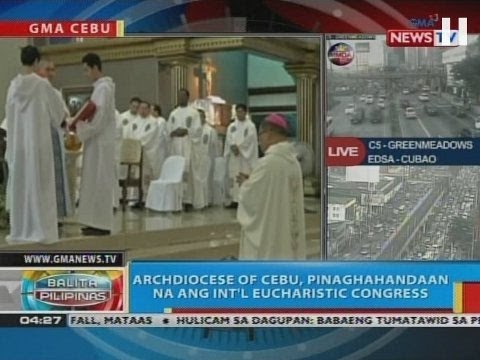 BP: Archdiocese of Cebu, pinaghahandaan na ang Int'l Eucharistic Congress