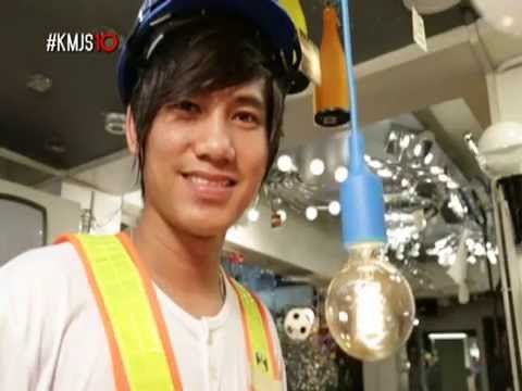 Bright idea! Singer wannabe uses light bulb as microphone | KMJS