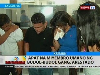 BT: Apat na miyembro umano ng Budol-budol gang, arestado