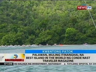 Palawan, muling itinanghal na best island in the world ng Conde Nast traveler magazine